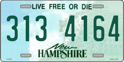 NH license plate 3134164