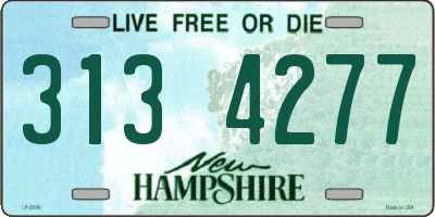 NH license plate 3134277
