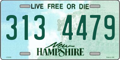 NH license plate 3134479