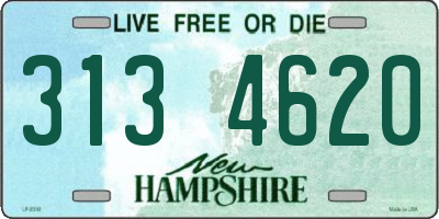 NH license plate 3134620