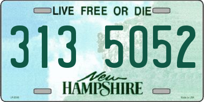 NH license plate 3135052