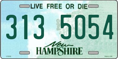 NH license plate 3135054