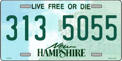 NH license plate 3135055