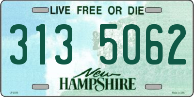 NH license plate 3135062