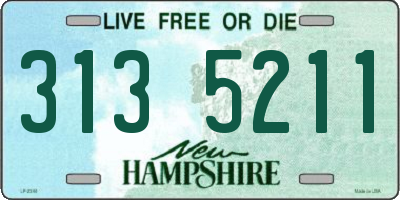 NH license plate 3135211