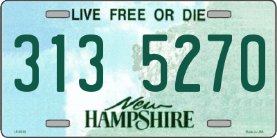 NH license plate 3135270