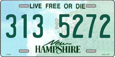 NH license plate 3135272