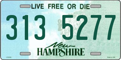 NH license plate 3135277