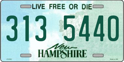 NH license plate 3135440