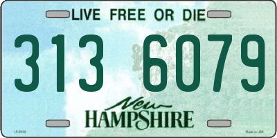 NH license plate 3136079