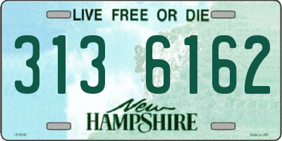 NH license plate 3136162