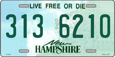 NH license plate 3136210