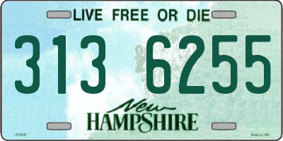 NH license plate 3136255