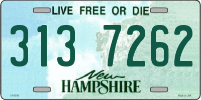 NH license plate 3137262