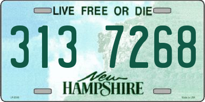 NH license plate 3137268