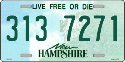 NH license plate 3137271