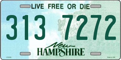 NH license plate 3137272