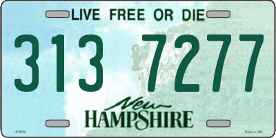 NH license plate 3137277