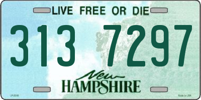 NH license plate 3137297