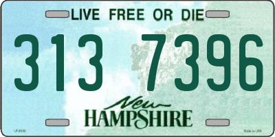 NH license plate 3137396