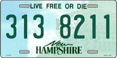 NH license plate 3138211