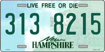 NH license plate 3138215