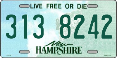 NH license plate 3138242