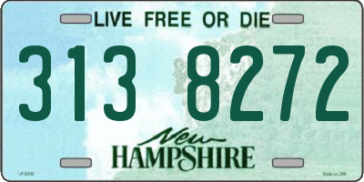 NH license plate 3138272