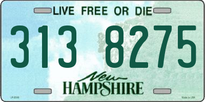 NH license plate 3138275