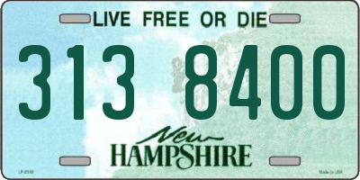 NH license plate 3138400