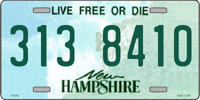 NH license plate 3138410