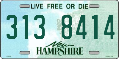 NH license plate 3138414