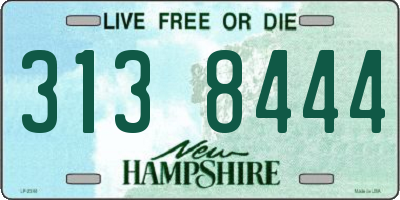 NH license plate 3138444
