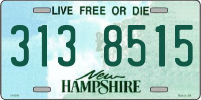 NH license plate 3138515