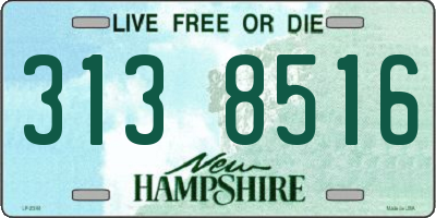 NH license plate 3138516