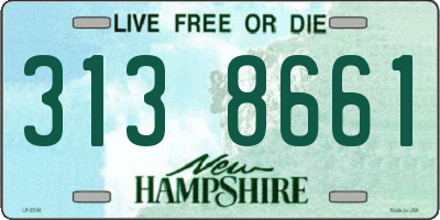 NH license plate 3138661