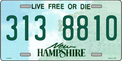 NH license plate 3138810