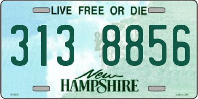 NH license plate 3138856