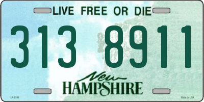 NH license plate 3138911