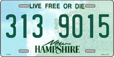 NH license plate 3139015