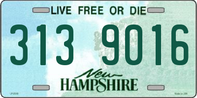 NH license plate 3139016