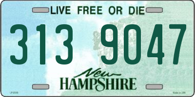 NH license plate 3139047