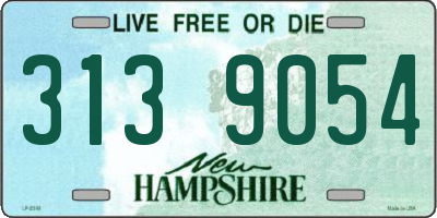 NH license plate 3139054