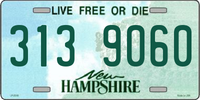 NH license plate 3139060