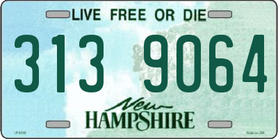 NH license plate 3139064