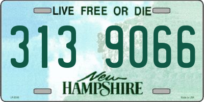 NH license plate 3139066