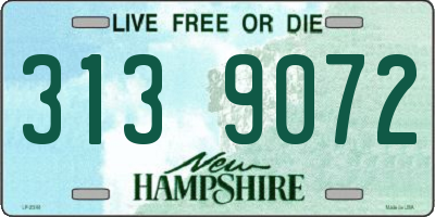NH license plate 3139072