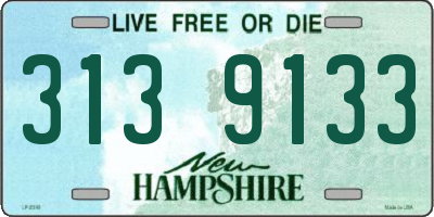 NH license plate 3139133
