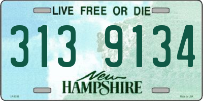NH license plate 3139134