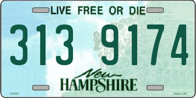 NH license plate 3139174